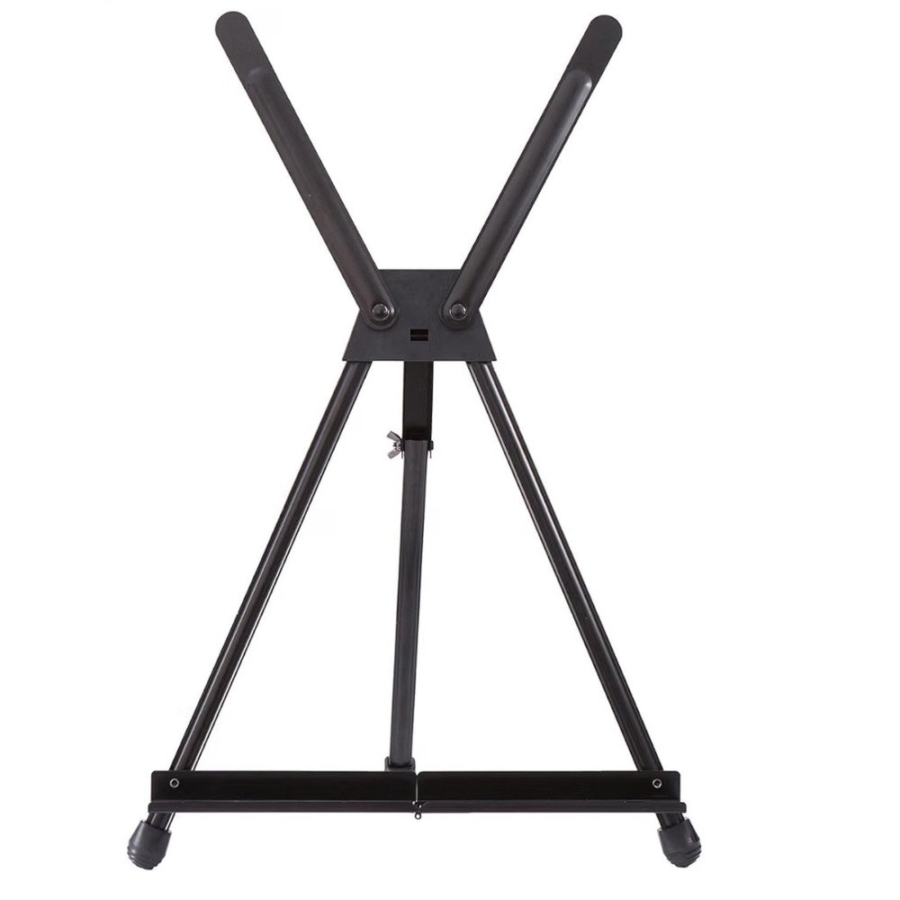 Metal Tabletop Easel Painting Display Foldable Portable Black 21 inch